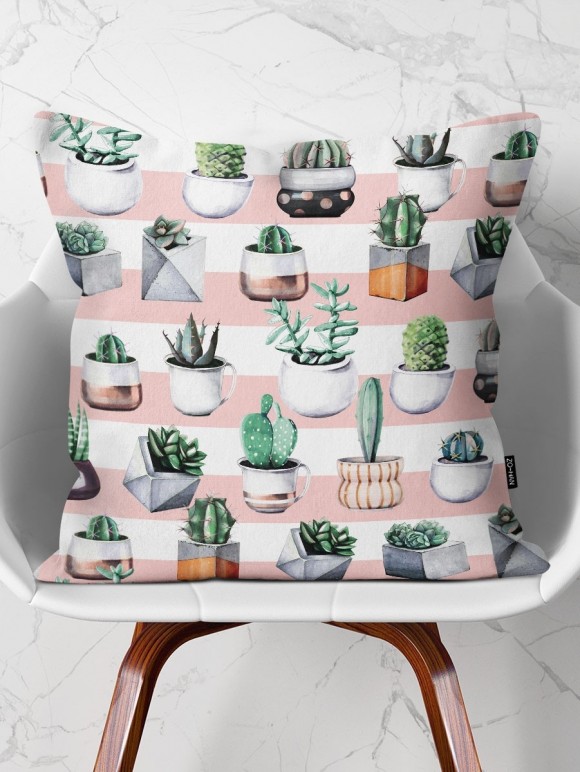 Throw Pillow Plants Lover