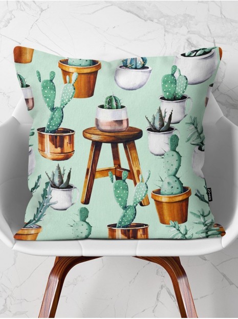 Throw Pillow Lovely Garden