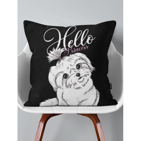 Maltese Puppy Pillow