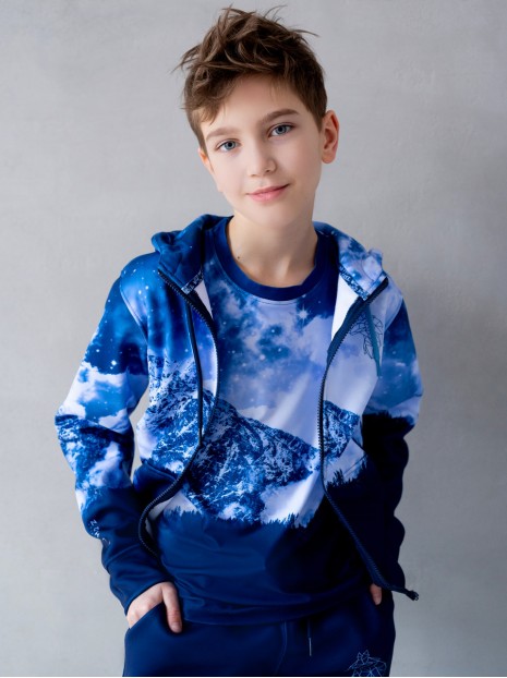 Kids Zipp Hoodie Polaris