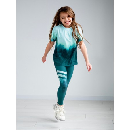 Kids Sports T-shirt - Wild and Free