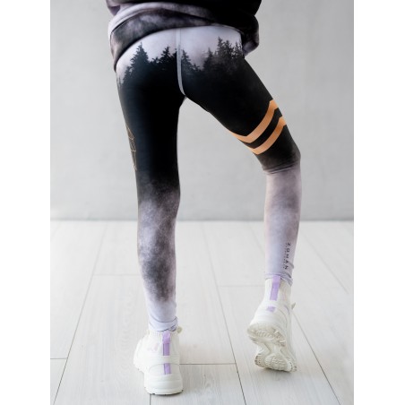 Kids Leggings Golden Wolf