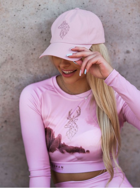 Powder Pink Wolf Cap