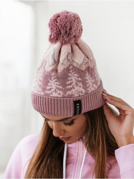 Powder Pink Winter Hat