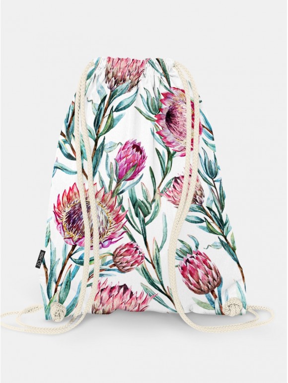 Tropical Protea Bag