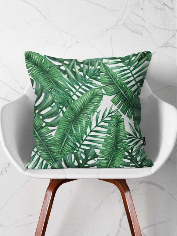 Palm Leaves Cushion