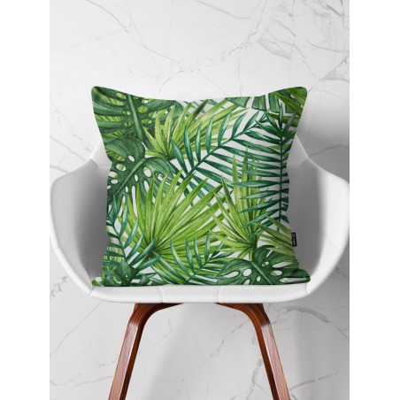 Green Leaves Cushion