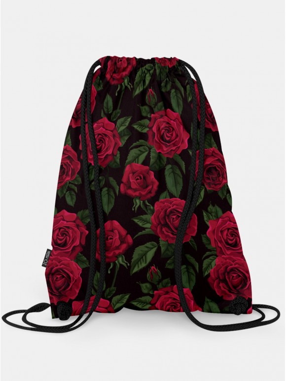 Raspberry Roses Bag