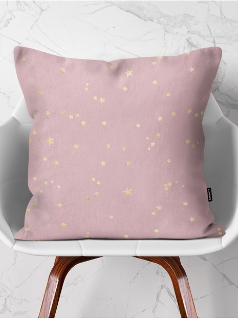 Throw Pillow Stars & Rose